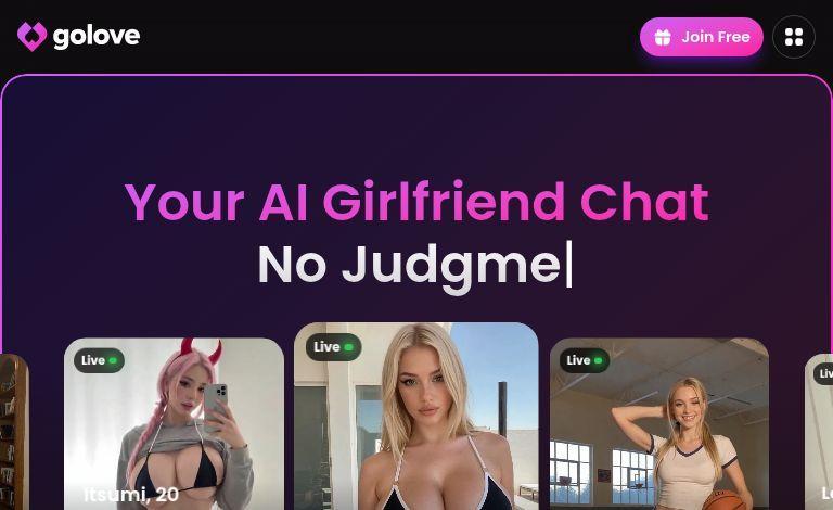 GoLove.AI: The Future of AI Chat with Instant Photos and No Rejection